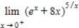 Evaluate the limit   using L'Hopital's Rule if necessary. ​ A)    B)    C)  1 D)    E)   