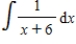 Find the indefinite integral of   . ​ A)    B)    C)    D)    E)   