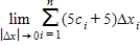 Write the following limit as a definite integral on the interval [2, 4], where   is any point in the   subinterval. ​   ​ A)    B)    C)    D)    E)   
