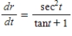 Find the solution of the differential equation   which passes through the point   . ��​ A)    B)    C)    D)    E)   