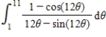 Evaluate the definite integral. ​   ​ A)    B)    C)    D)    E)   