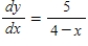 Find the solution of the differential equation   which passes through the point   . A)    B)    C)    D)    E)   