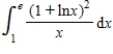 Evaluate   . ​ A)    B)    C)    D)    E)   