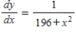 Use the differential equation   and the initial condition   to find y. ​ A)    B)    C)    D)    E)   