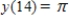 Use the differential equation   and the initial condition   to find y. ​ A)    B)    C)    D)    E)   