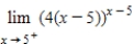 Evaluate the limit   using L'Hopital's Rule if necessary. ​ A)  1 B)    C)  0 D)    E)   