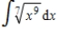 Find the indefinite integral   . ​ A)    B)    C)    D)    E)   