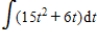 Find the indefinite integral   . ​ A)    B)    C)    D)    E)   