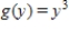 The graph of the function   is given below. Which of the following definite integrals yields the area of the shaded region? ​   ​ A)    B)    C)    D)    E)   