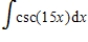 Find the indefinite integral. ​   ​ A)    B)    C)    D)    E)   