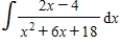 Find the indefinite integral. ​   ​ A)    B)    C)    D)    E)   