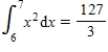 Evaluate the integral. ​   ​ Given, ​   ,   ,   ,   . ​ A)  -156 B)  15 C)  -6,628 D)  -7,646 E)  -154