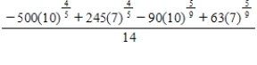 Evaluate the definite integral of the algebraic function. ​   ​ Use a graphing utility to verify your results. ​ A)    B)    C)    D)    E)   