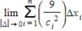 Write the limit   , as a definite integral on the interval [4, 6], where   is any point in the   subinterval. ​ A)    B)    C)    D)    E)   