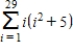Use the properties of summation and Theorem 5.2 to evaluate the sum. ​   ​ A)  2,400 B)  189,660 C)  193,575 D)  759,075 E)  191,400