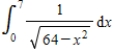 Evaluate the integral   . ​ A)    B)    C)    D)    E)   