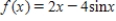 Sketch a graph of the function   over the interval   . ​ A)    B)    C)    D)    E)   