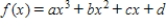 Find the cubic function of the form   where   and the coefficients   are real numbers, which satisfies the conditions given below. ​ Relative maximum:   Relative minimum:   Inflection point:   ​ A)    B)    C)    D)    E)   