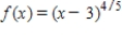 Find the value of the derivative (if it exists)  of   at the indicated extremum. ​   ​ A)    is undefined. B)    C)    D)    E)   
