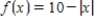 Find the value of the derivative (if it exists)  of the function   at the extremum point   . ​   ​ A)  12 B)  0 C)  10 D)  -10 E)  does not exist