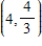Evaluate the derivative of the function at the given point. ​   ,   ​ A)    B)    C)    D)    E)   