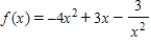 Find the slope of the graph of the function at the given value. ​   when   ​ A)    B)    C)    D)    E)   
