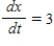 A point is moving along the graph of the function   such that   centimeters per second. Find   when   . ​ A)    B)    C)    D)    E)   