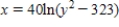 Find   at the point   for the equation   . ​ A)    B)    C)    D)    E)   