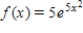 Differentiate the function   . ​ A)    B)    C)    D)    E)   