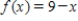 Apply Newton's Method to approximate the x-value of the indicated point of intersection of   and   . Continue the process until two successive approximations differ by less than 0.001.[Hint: Let  ]. Round your answer to three decimal places.    A)  8.993 B)  5.494  C)  7.993 D)  4.494 E)  9.429