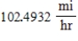 <strong>An airplane is flying in still air with an airspeed of 283 miles per hour. If it is climbing at an angle of 21°, find the rate at which it is gaining altitude. Round your answer to four decimal places. ​</strong> A)   B)   C)   D)   E)   <div style=padding-top: 35px> 