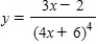 Use logarithmic differentiation to find   . ​   ​ A)    B)    C)    D)    E)   