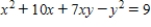 Find   by implicit differentiation. ​   ​ A)    B)    C)    D)    E)   