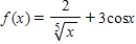 Find the derivative of the function   . ​ A)    B)    C)    D)    E)   