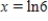 Find the slope-intercept equation of the line tangent to the graph of   when   . ​ A)    B)    C)    D)    E)   