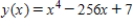 Determine all values of x, (if any) , at which the graph of the function has a horizontal tangent. ​   ​ A)    B)    and   C)    and   D)    E)  The graph has no horizontal tangents.