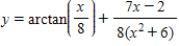 Find the derivative of the function   . ​ A)    B)    C)    D)    E)   