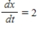 Find the rate of change of the distance D between the origin and a moving point on the graph of   if   centimeters per second. ​ A)    B)    C)    D)    E)   