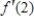 Use the quotient rule to differentiate the following function   and evaluate   . ​ A)    B)    C)    D)    E)   