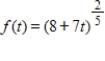 Find the derivative of the function. ​   ​ A)    B)    C)    D)    E)   
