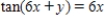 Find   by implicit differentiation given that   . Use the original equation to simplify your answer. ​ A)    B)    C)    D)    E)   