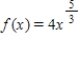 Find the second derivative of the function   . ​ A)    B)    C)    D)    E)   