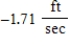 A ladder 20 feet long is leaning against the wall of a house (see figure) . The base of the ladder is pulled away from the wall at a rate of 2 feet per second. How fast is the top of the ladder moving down the wall when its base is 13 feet from the wall? Round your answer to two decimal places. ​   ​ A)    B)    C)    D)    E)   