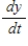 Assume that x and y are both differentiable functions of t . Find   when   and   for the equation   . ​ A)    B)    C)    D)    E)   