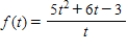 Find the second derivative of the function   . ​ A)    B)    C)    D)    E)   