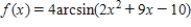 Find the derivative of the function   . ​ A)    B)    C)    D)    E)   
