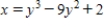 Find   at the point   for the equation   . ​ A)    B)    C)    D)    E)   