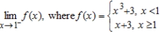 Find the limit (if it exists) . ​   ​ A)  Limit does not exist. B)  0 C)  3 D)  4 E)  9