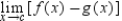 Suppose that   and   . Find the following limit. ​   ​ A)  -3 B)  5 C)  24 D)  -11 E)  0