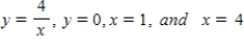 Use the rectangles in the graph given below to approximate the area of the region bounded by   . Round your answer to three decimal places.   ​ A)  2.481 units<sup>2</sup> B)  6.371units<sup>2</sup> C)  3.585units<sup>2</sup> D)  6.872units<sup>2</sup> E)  6.903units<sup>2</sup>